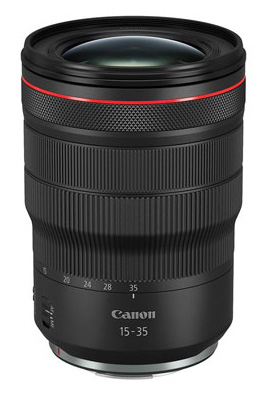 Canon RF 15-35mm zoom lens