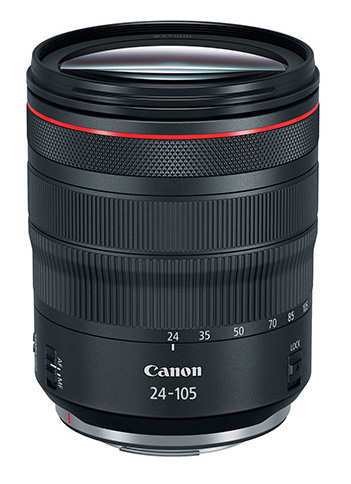 Canon RF 24-105mm zoom lens