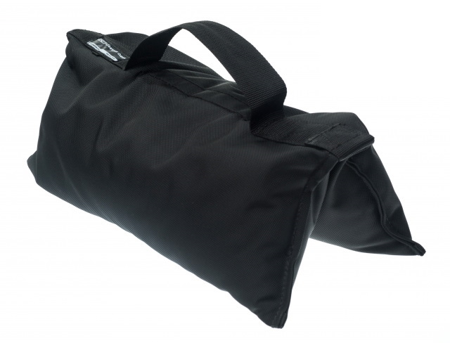 A 35-pound sand bag.